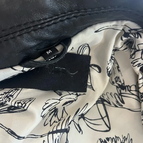 Infinity leather jacket- woman’s size medium - Picture 8 of 11